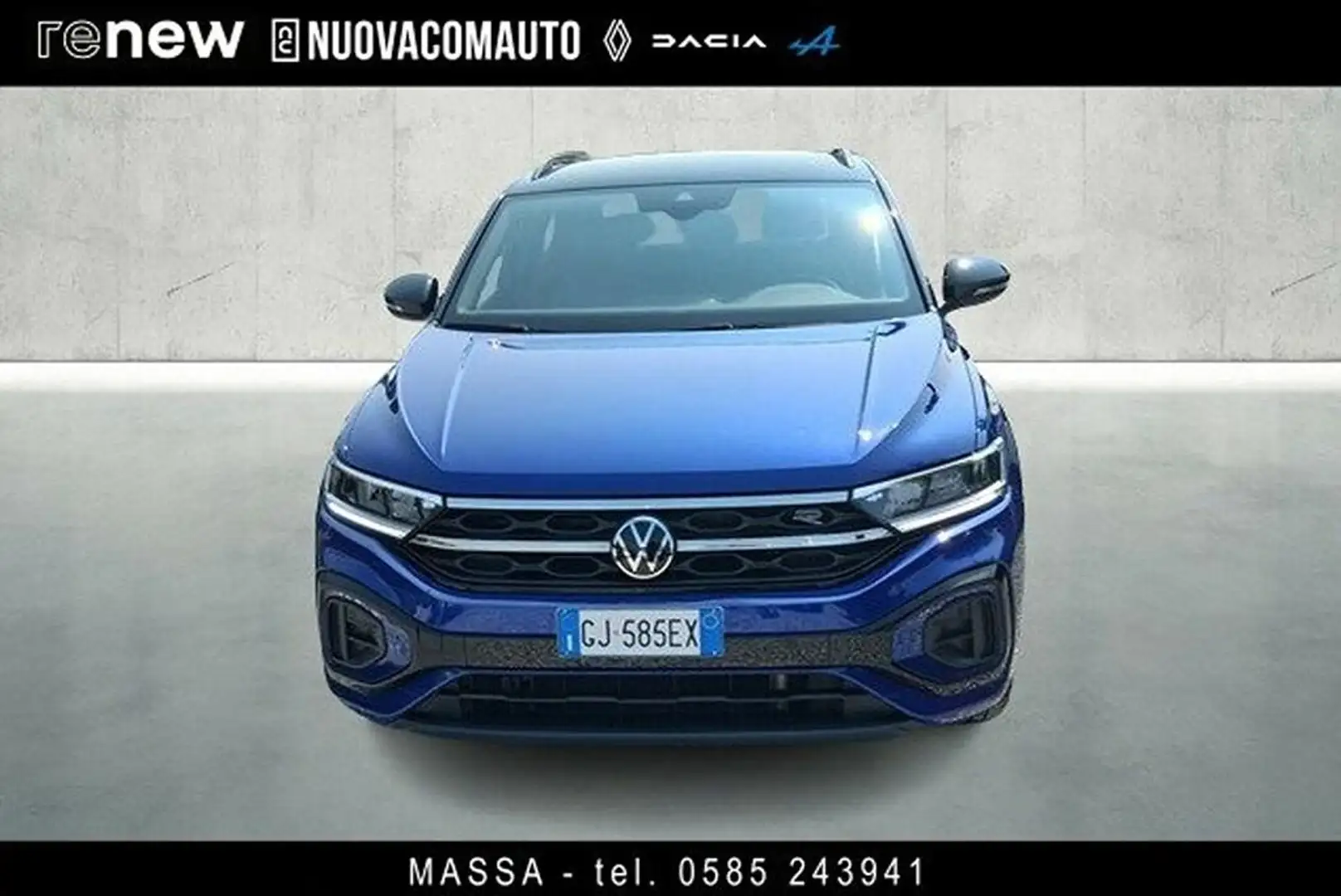 Volkswagen T-Roc 1.5 tsi act R-Line dsg Blau - 2