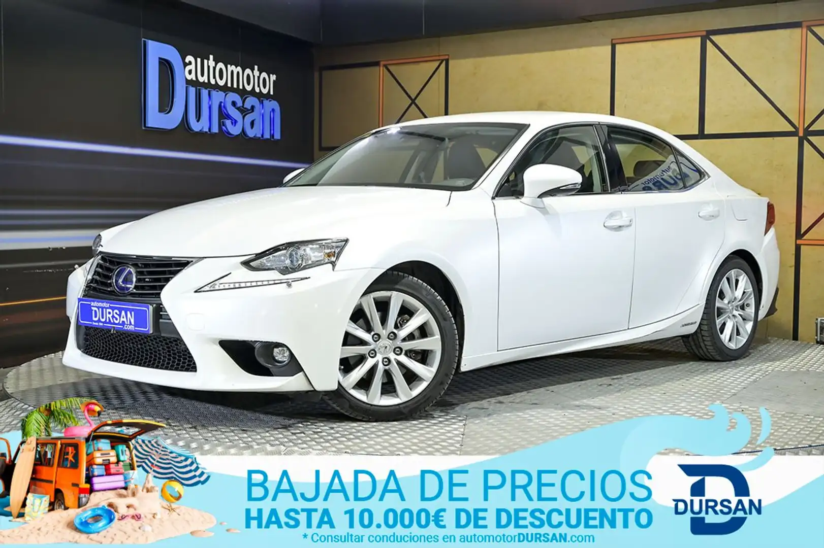Lexus IS 300 2.5 300h Executive Білий - 1