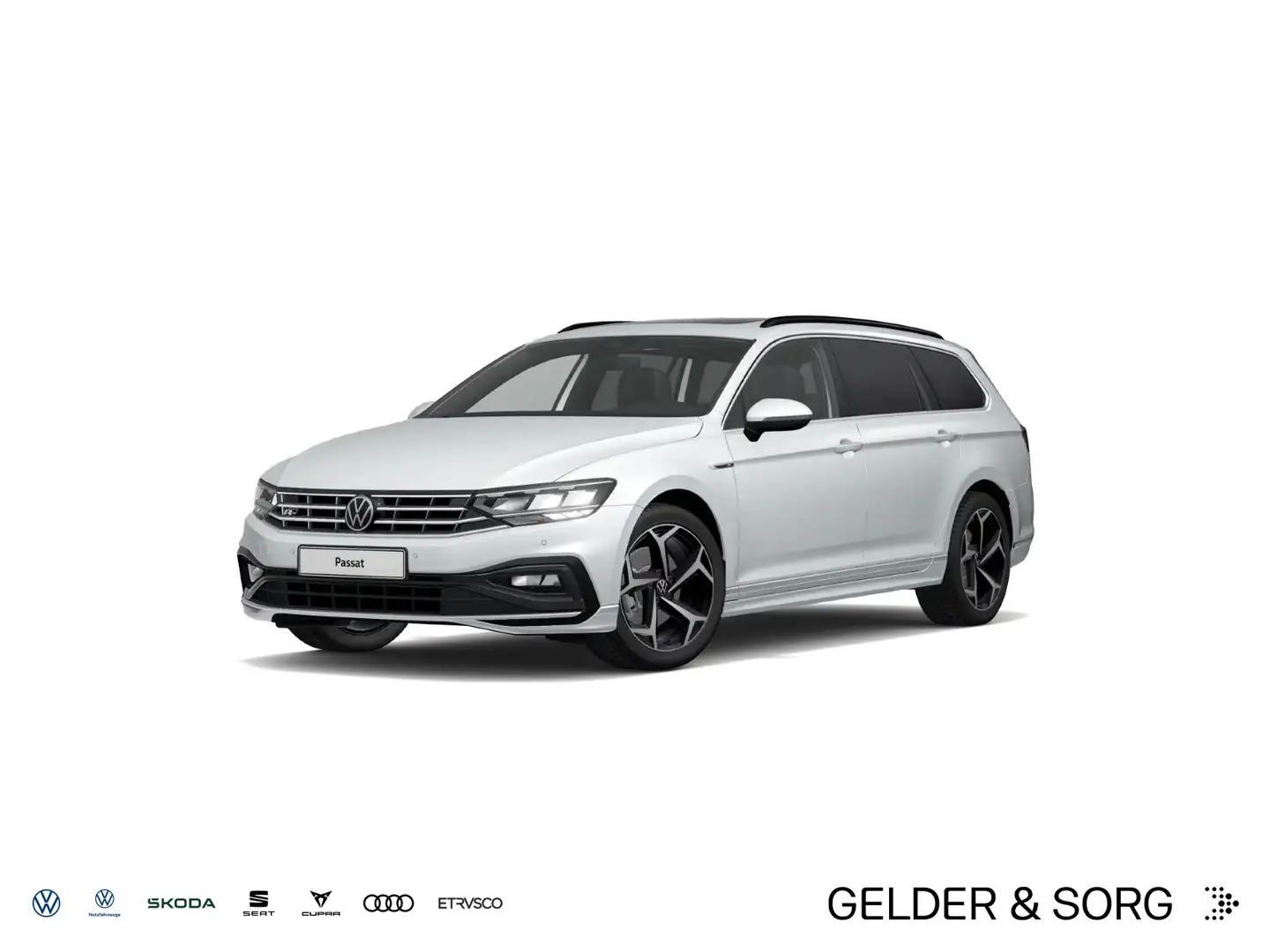 Volkswagen Passat Variant R-Line TDI AHK*H&K*Stand*Pano*AHK Blanc - 1