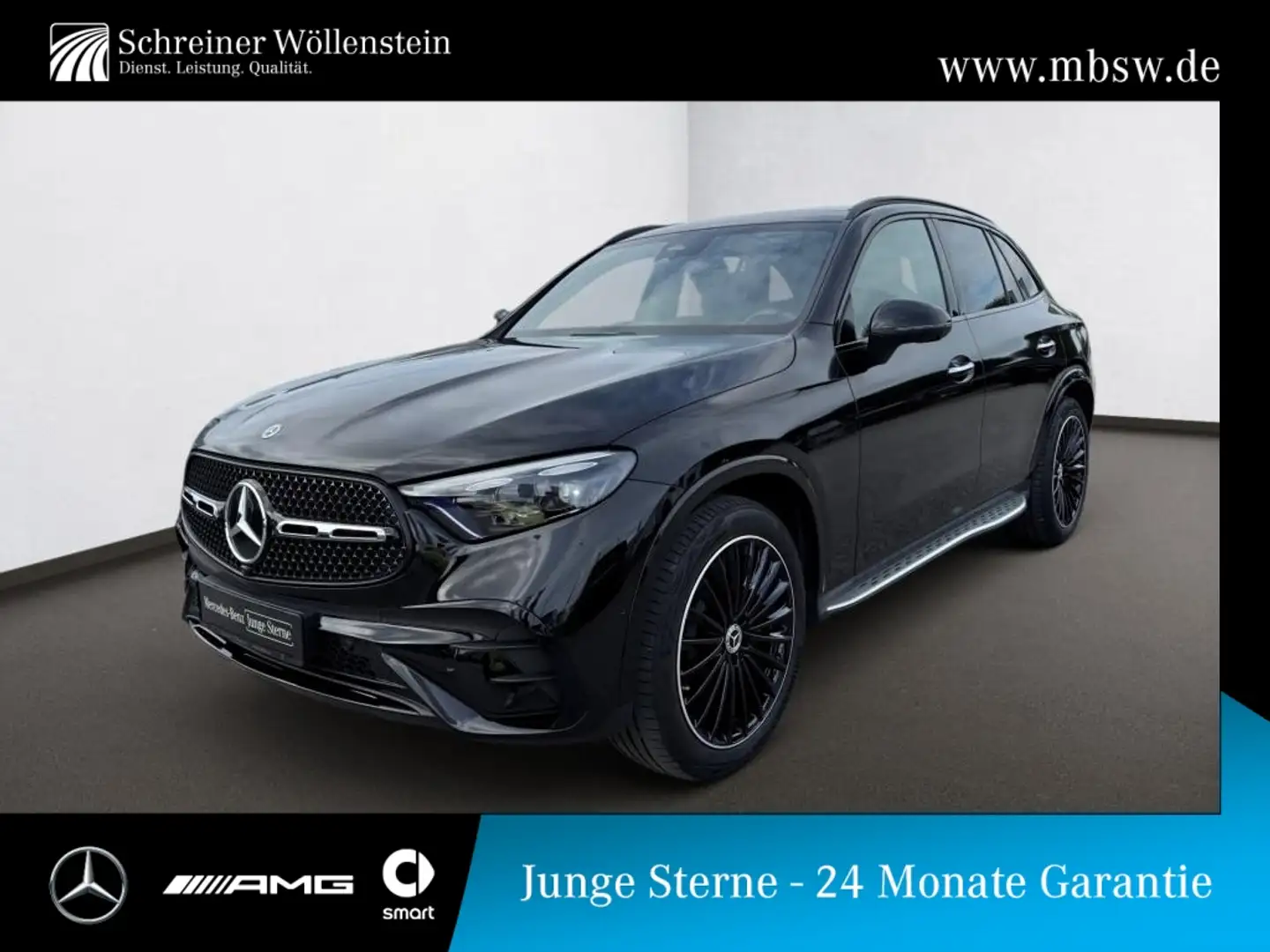 Mercedes-Benz GLC 450 d 4M AMG-PREMIUM*Night*20*Pano*AHK*Burm* Noir - 1