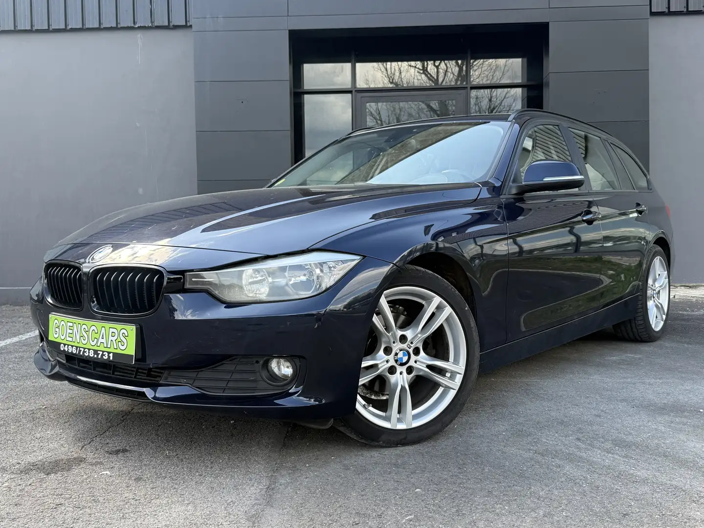 BMW 318 Touring dA BOITE AUTO,CLIM DIG,GPS,PDC,CRUISE😍 plava - 1