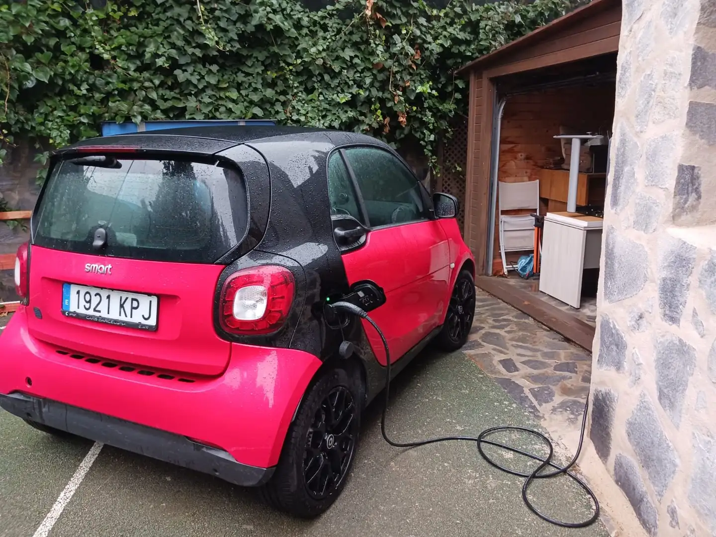 smart forTwo Fortwo Cabrio electric drive Rojo - 2