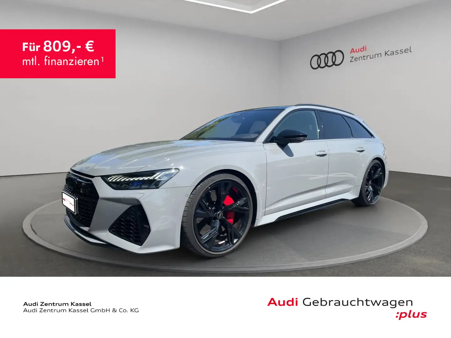 Audi RS6 RS 6 Av. 4.0 TFSI qu. Laser B&O Pano HuD AHK Grau - 1