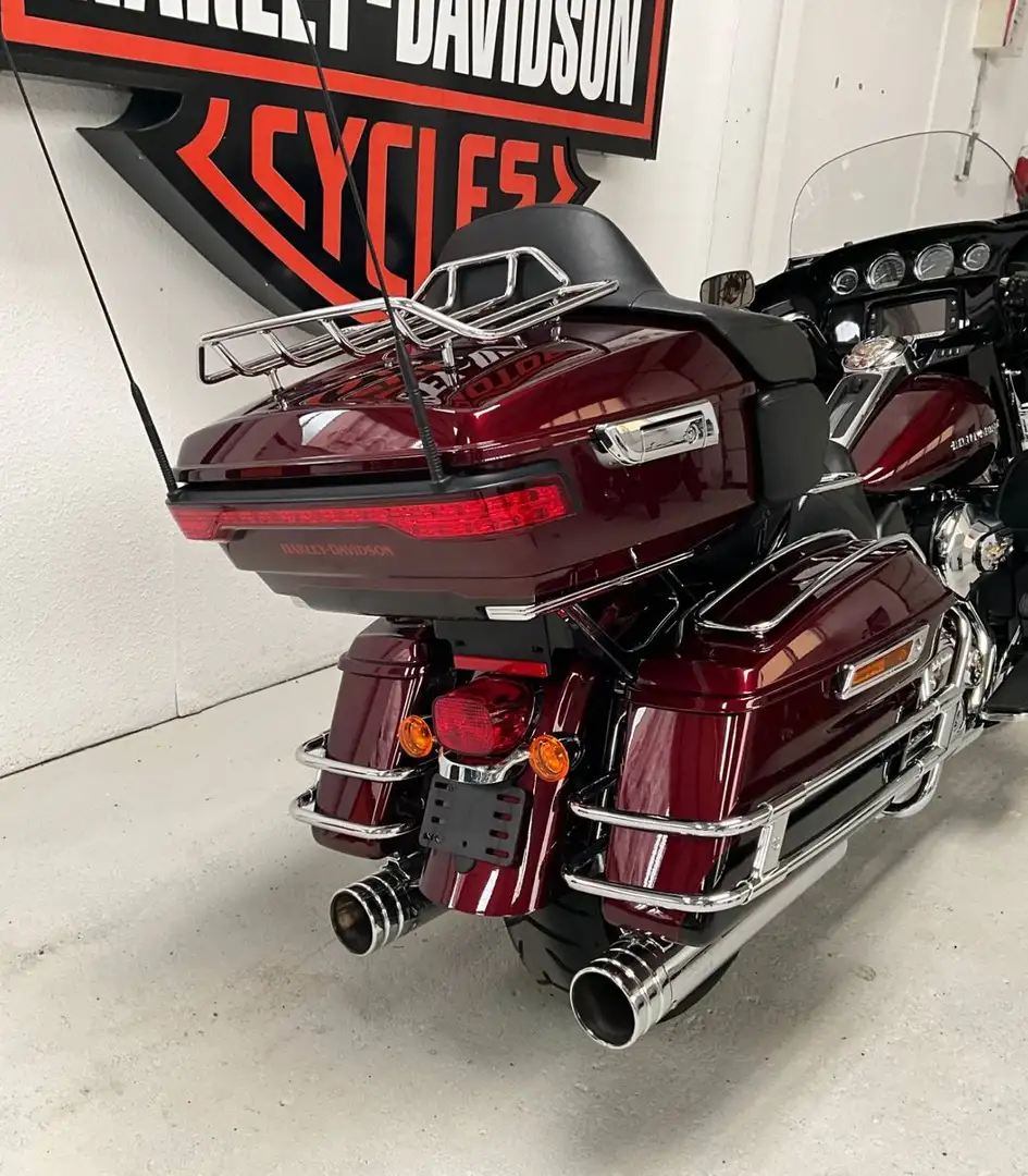 Harley-Davidson Electra Glide Touring FLHTK Rojo - 2