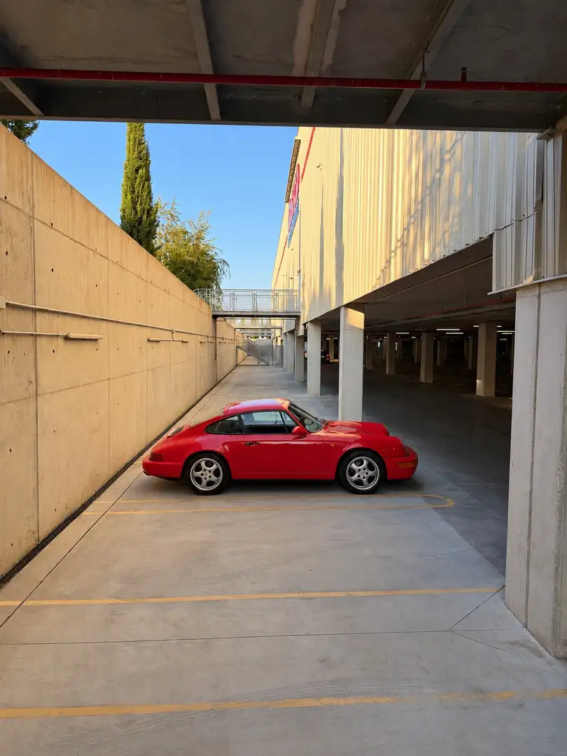 Porsche 964 Carrera 2, manual Rojo - 2
