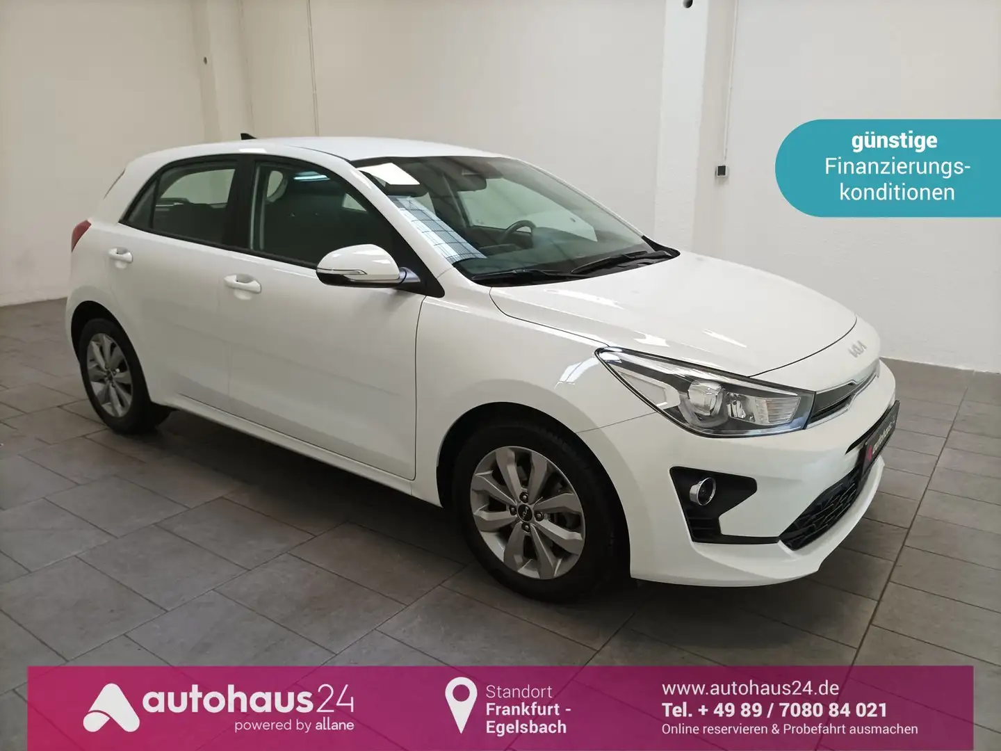 Kia Rio 1.0 T-GDI Vision Navi|Sitzhzg.|Tempomat Weiß - 1