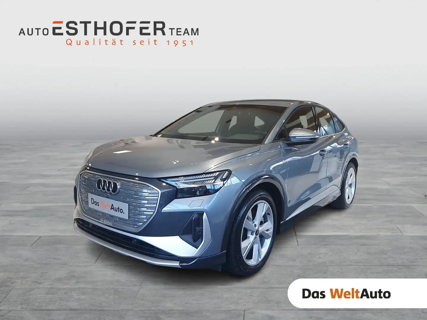 Audi Q4 e-tron Audi Q4 Sportback 50 e-tron quattro Blau - 1