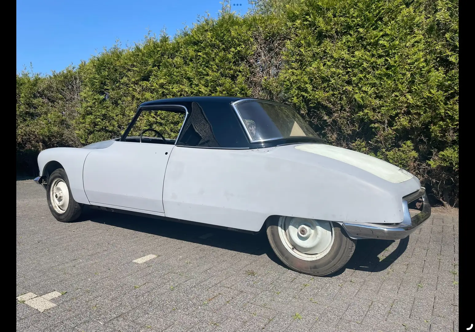 Citroen DS DS19 Cabriolet Fehér - 1