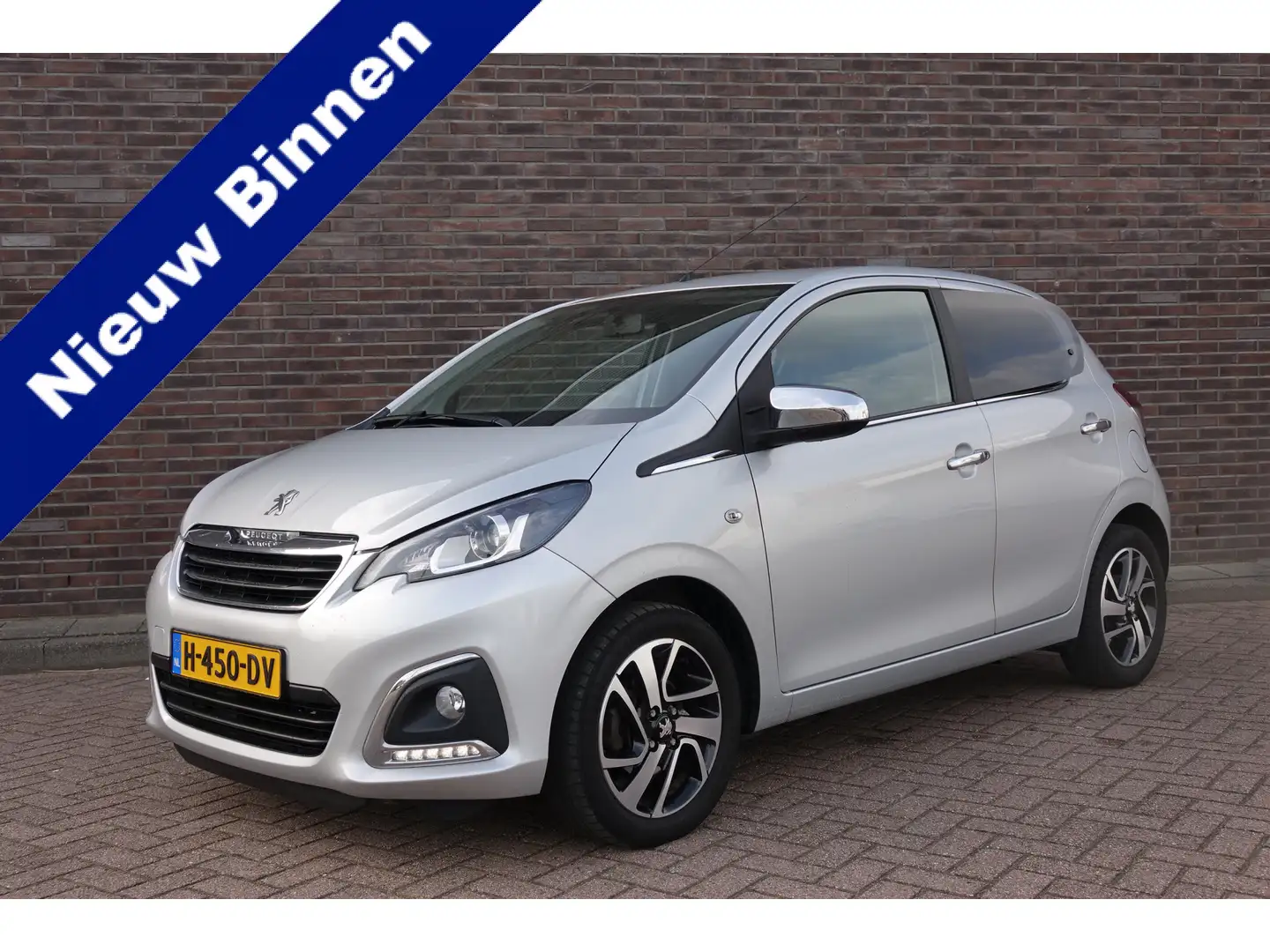 Peugeot 108 1.0 e-VTi Allure, achteruitrijcamera, climate cont Gris - 1