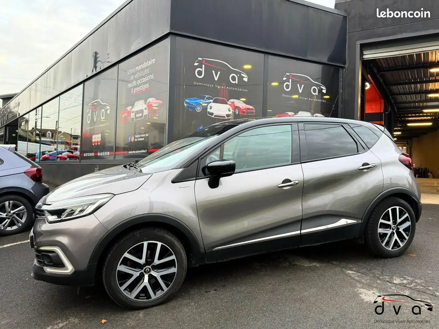 Renault Captur 1.3 TCe 130 ch Red Edition Gris - 2