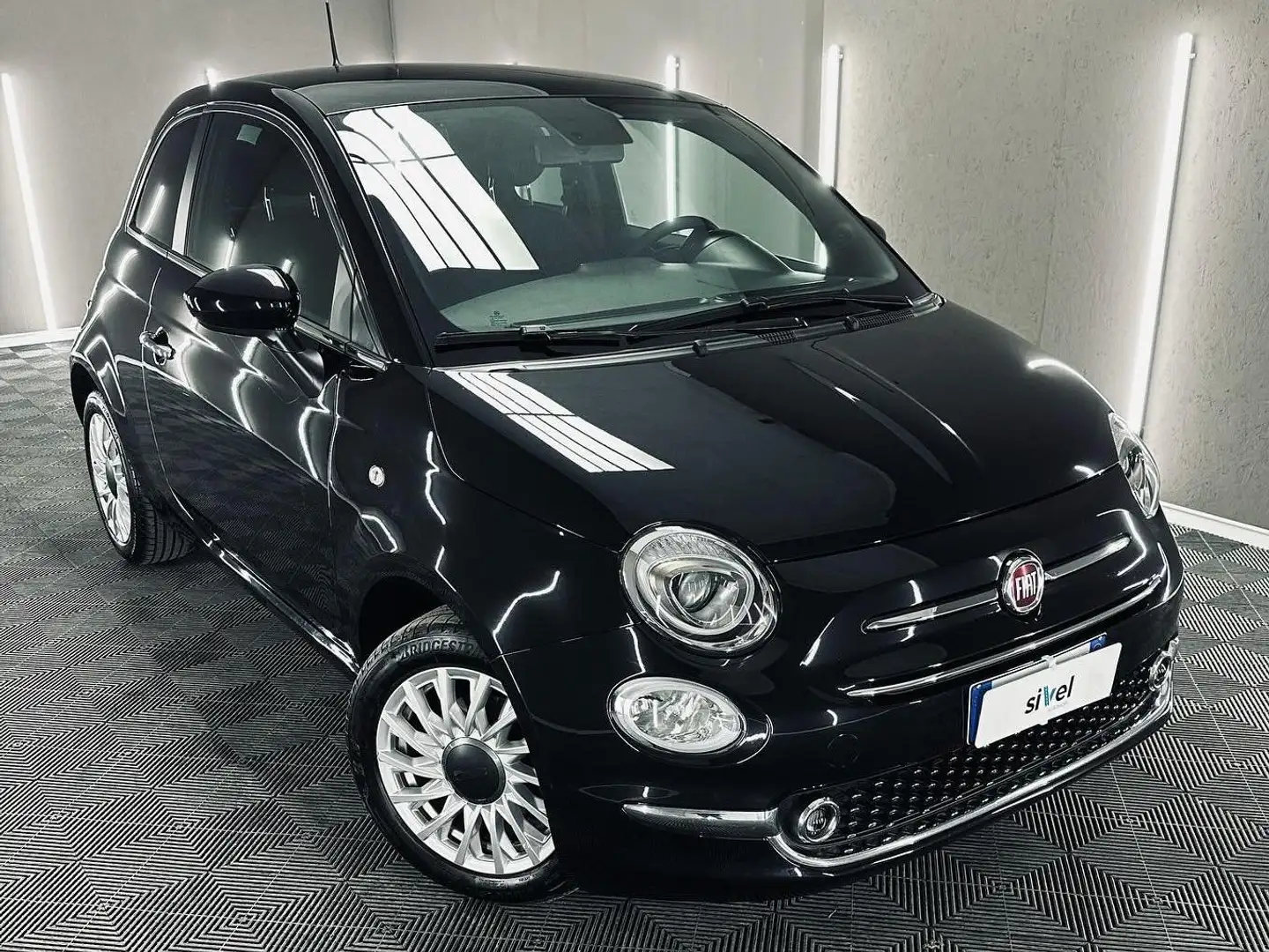 Fiat 500 500 1.0 hybrid 70cv Nero - 1