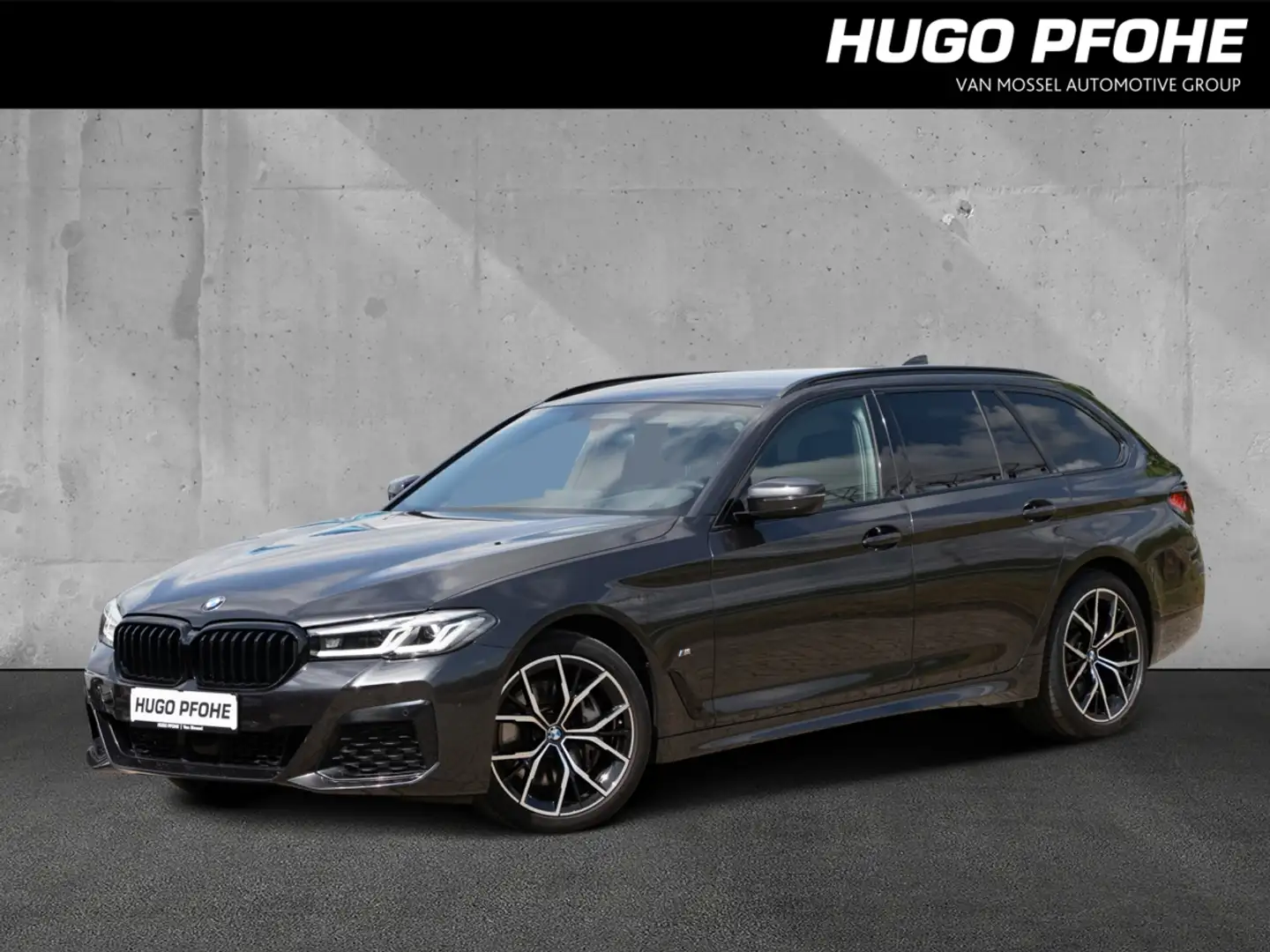 BMW 530 d Touring.M Sport.19 Zoll.AHK. ACC SHZ LED Standh. Grijs - 1