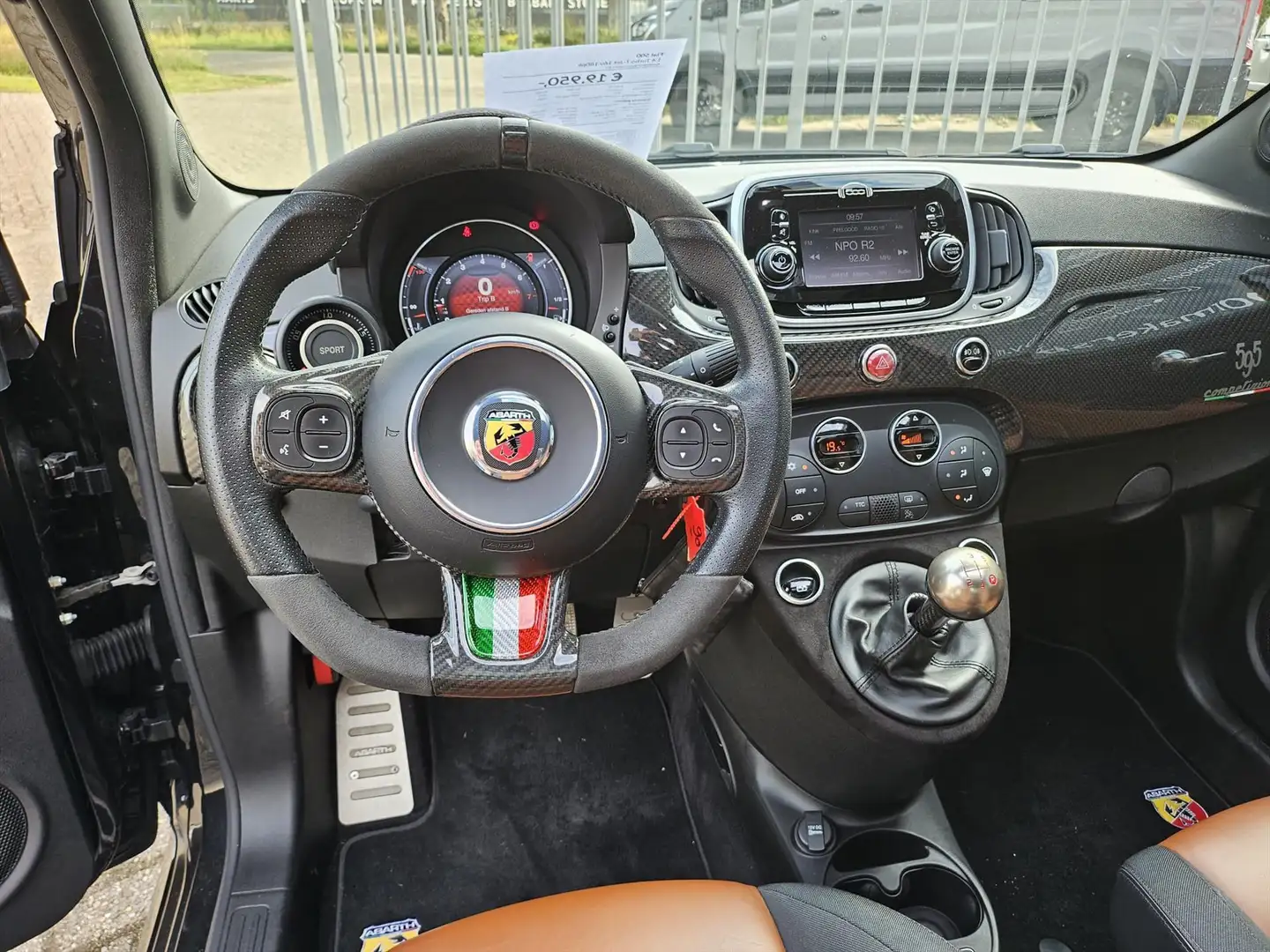 Fiat 595 Abarth 595c Zwart - 2