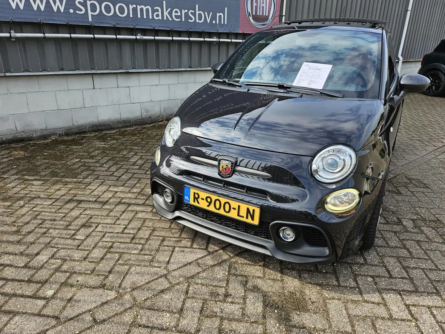 Fiat 595 Abarth 595c Zwart - 1