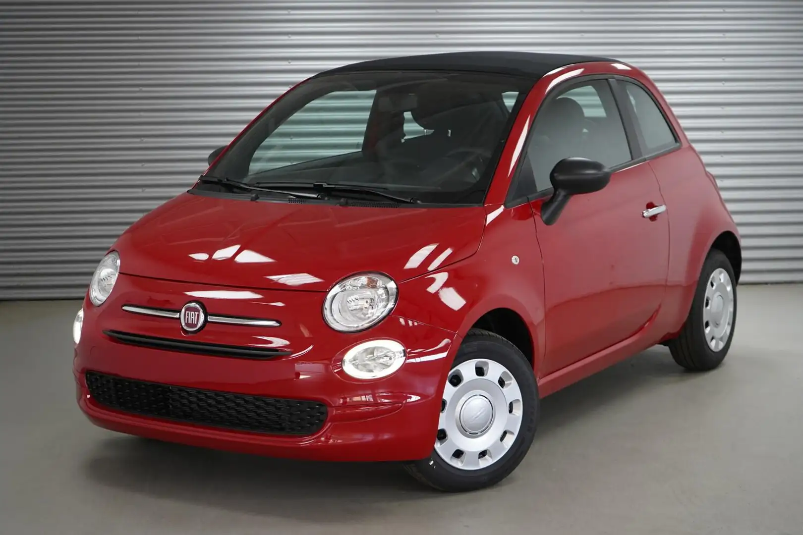 Fiat 500C 1,0 Hybrid Klima and Sound - LAGER 51 kW (69 PS) Rot - 1