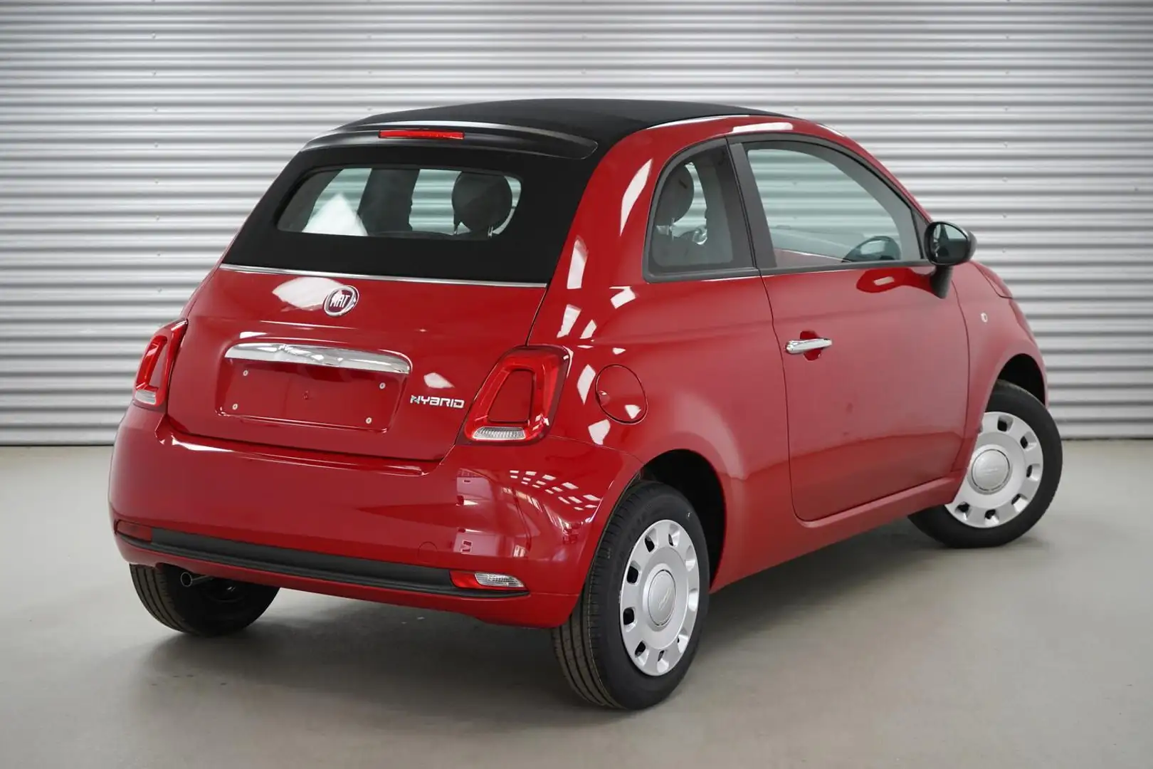 Fiat 500C 1,0 Hybrid Klima and Sound - LAGER 51 kW (69 PS) Rot - 2
