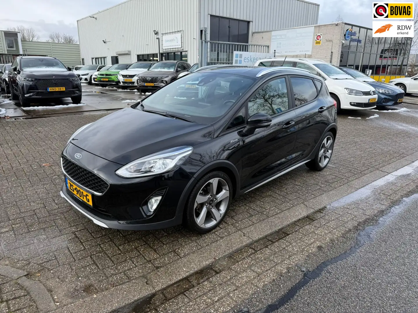 Ford Fiesta 1.0 EcoBoost Active, NAP, Navi, B&O, Camera, Nieuw Schwarz - 1