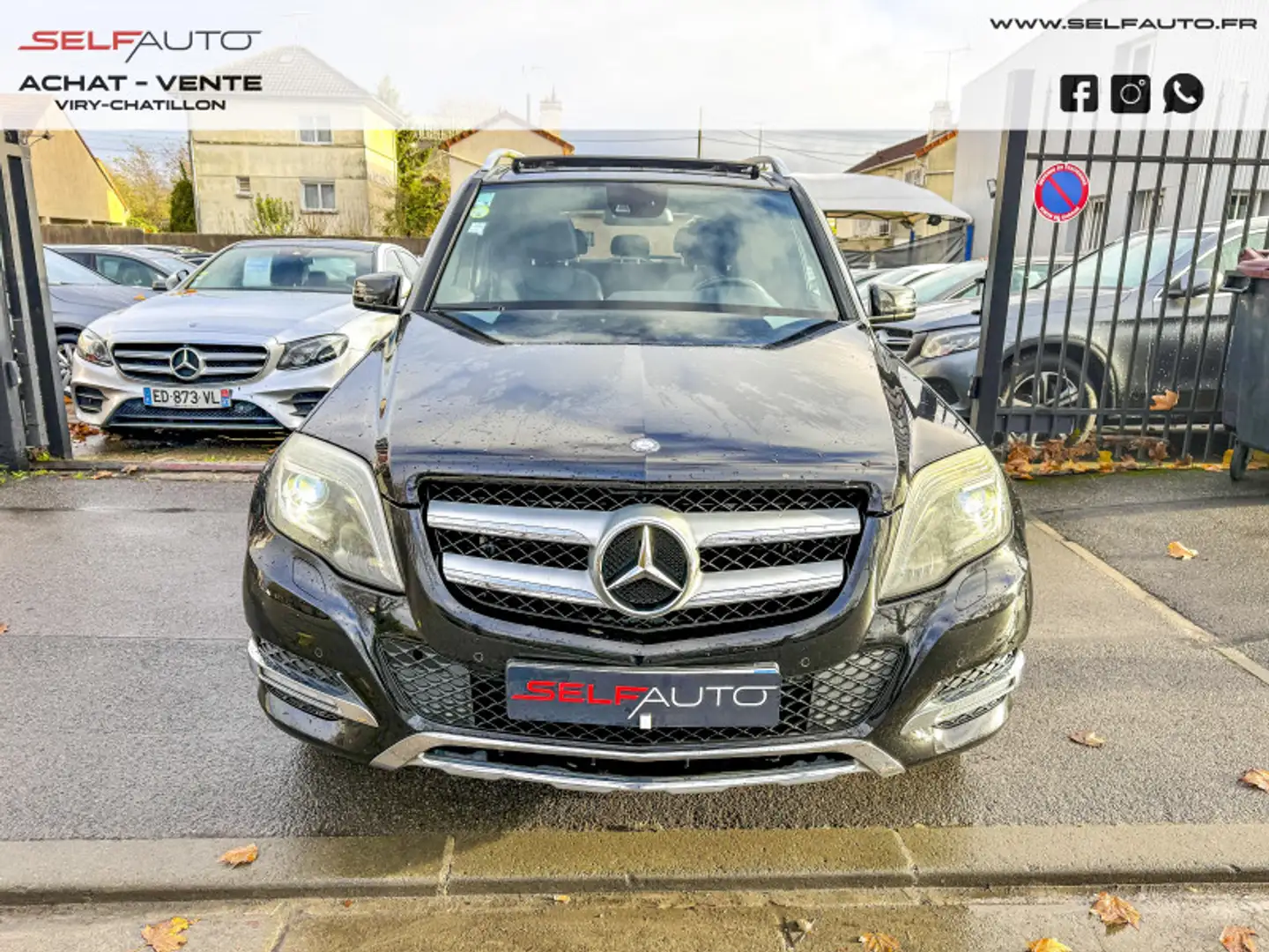 Mercedes-Benz GLK 220 220 BLUETEC SPORT 4MATIC 7GTRONIC + Noir - 2