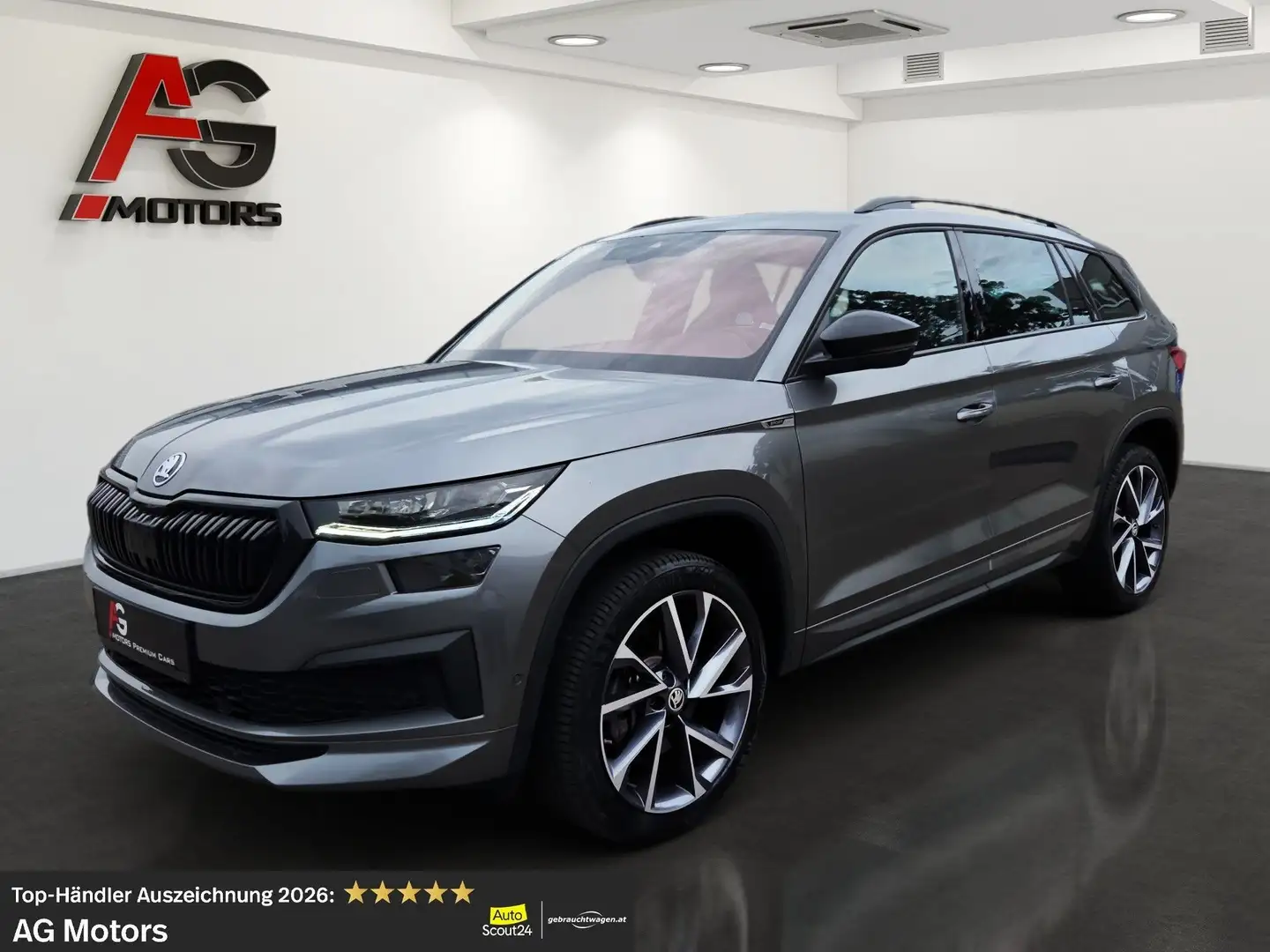 Skoda Kodiaq 2,0 TDI SCR 4x4 Sportline DSG/Virtual Cockpit/LED Grau - 1