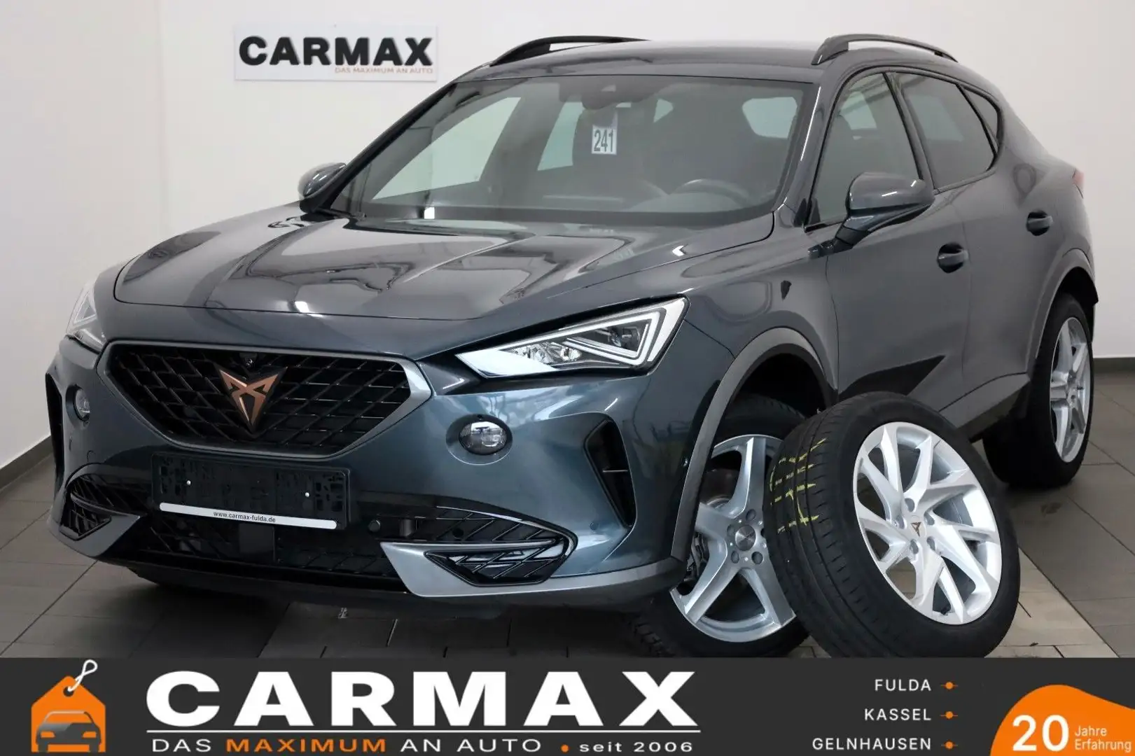 CUPRA Formentor 4Drive,T,Leder,Navi,360Kamera,ACC+WR Gris - 1