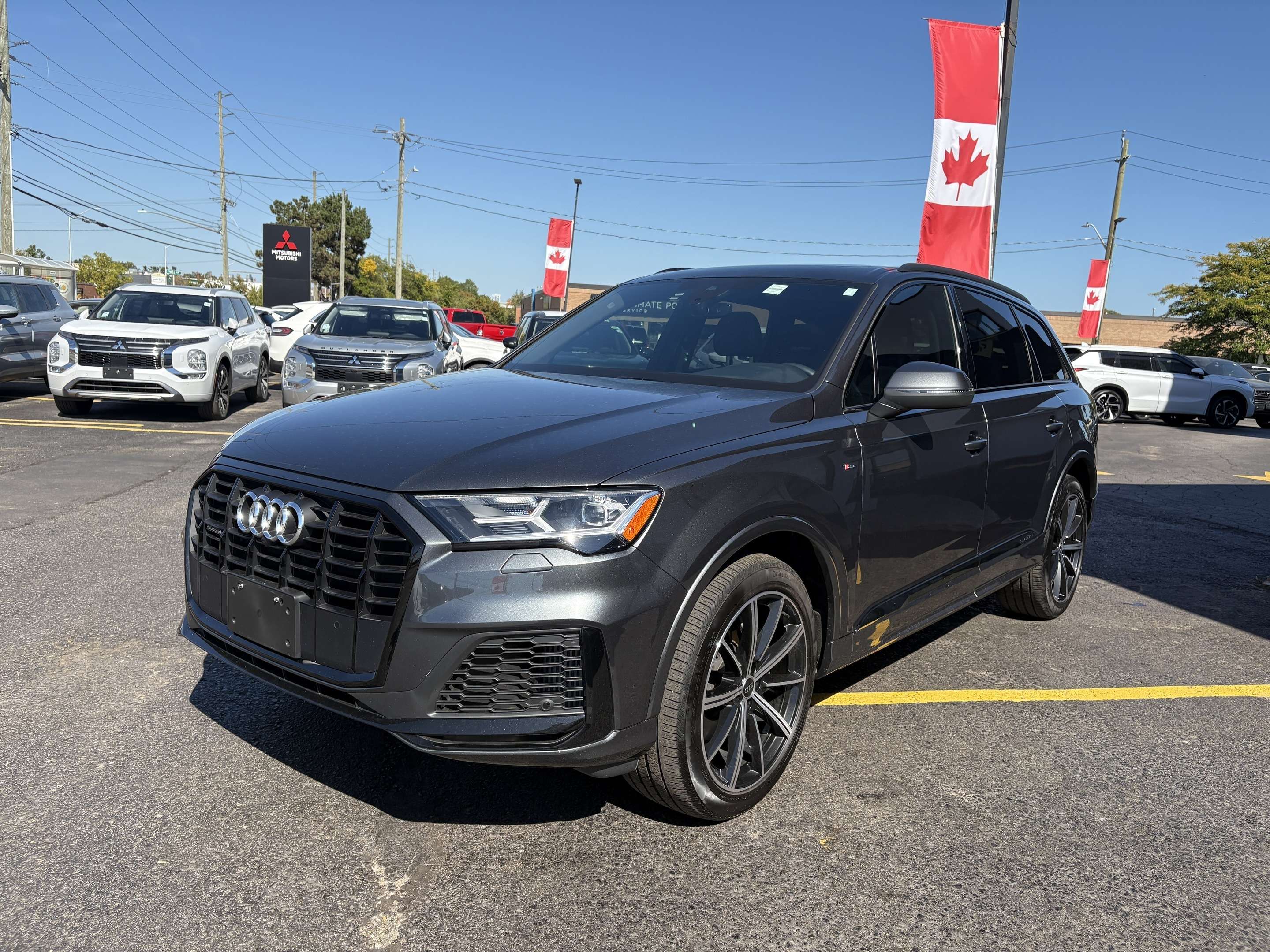 used 2022 Audi Q7 car, priced at $40,950