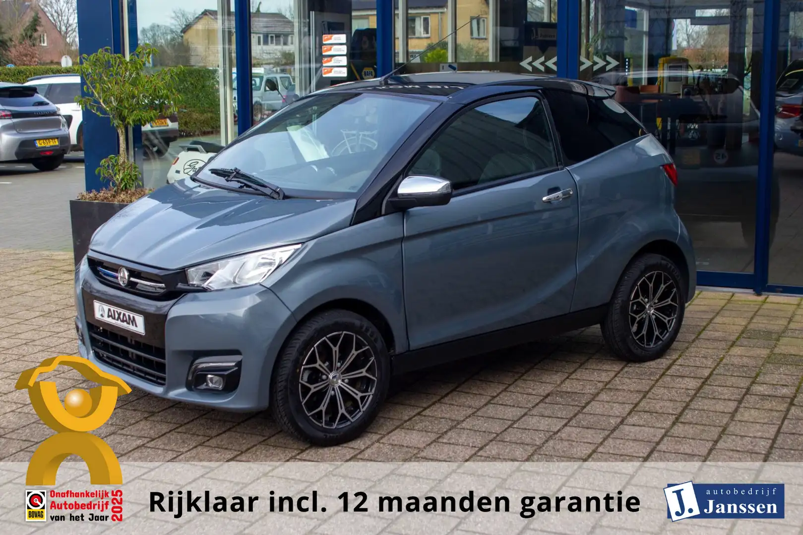 Aixam Coupe Brommobiel E Premium Camera Lmv Parkeersensoren Bl Grijs - 1