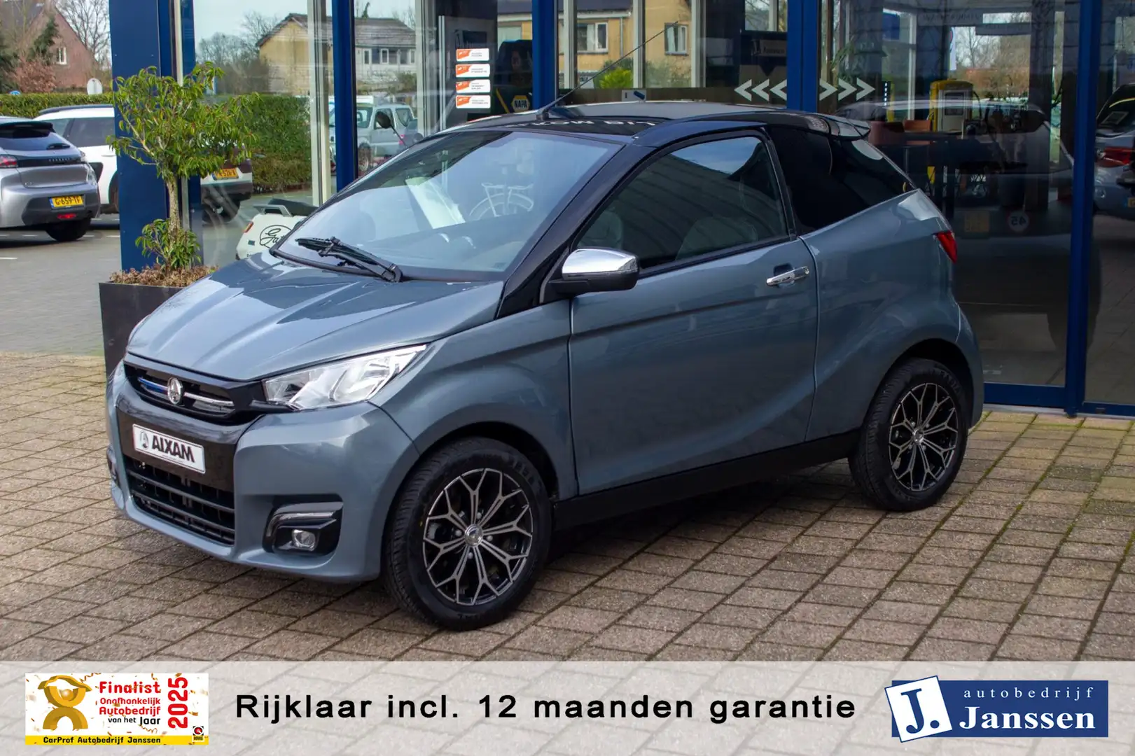 Aixam Coupe Brommobiel E Premium Camera Lmv Parkeersensoren Bl Grijs - 1
