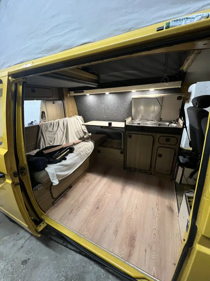 Volkswagen T3 California VW T3 Camper California mit Aufstelldach, foto 3