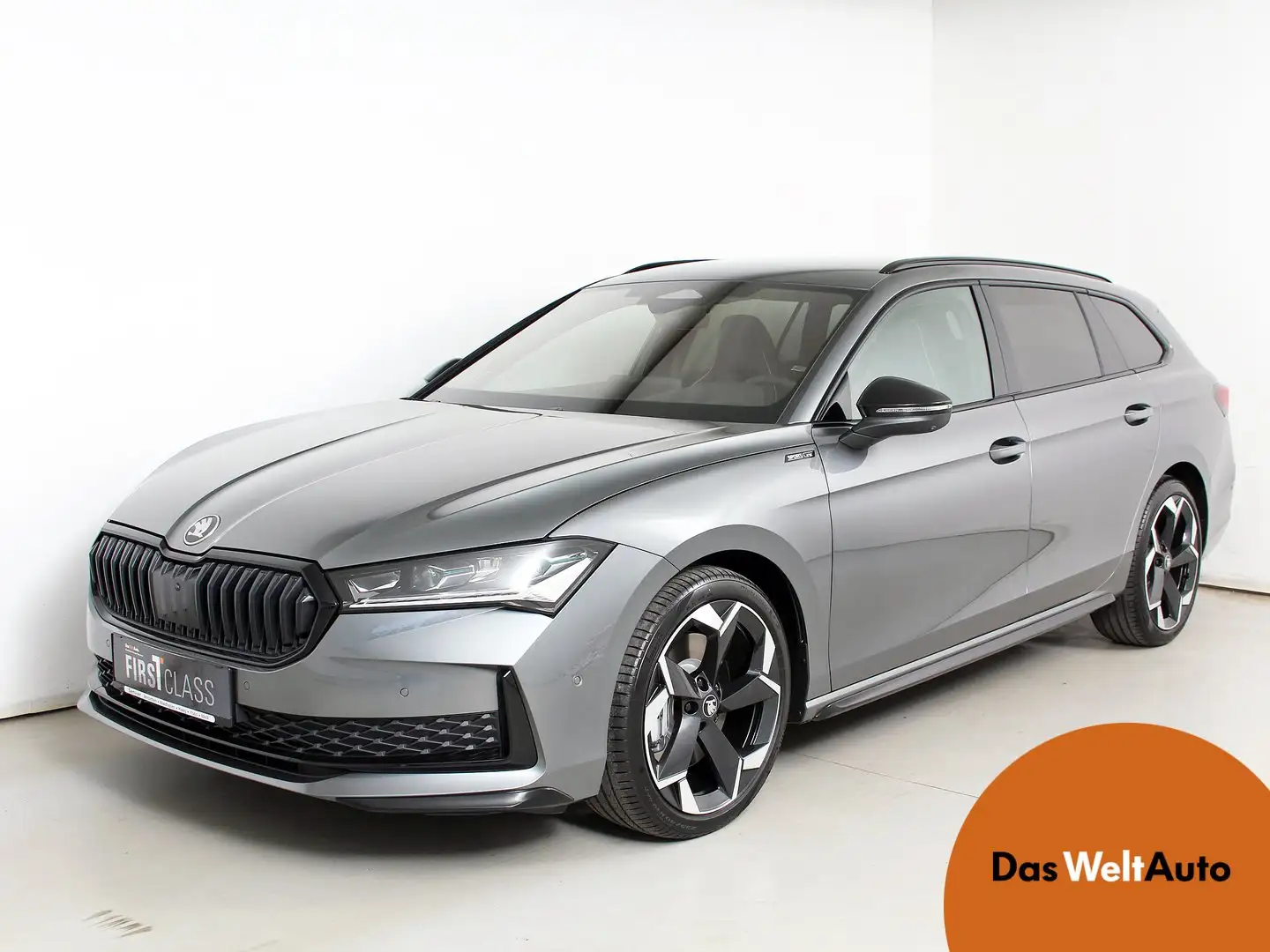 Skoda Superb 4x4 Sportline TDI DSG Gris - 1