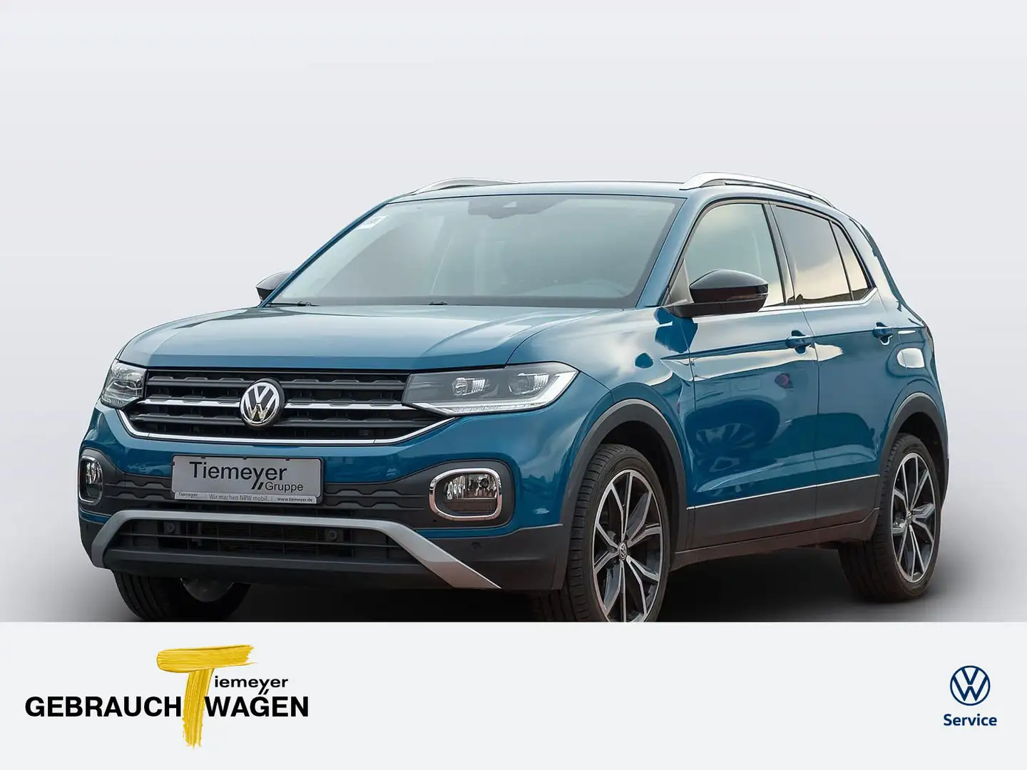 Volkswagen T-Cross 1.5 TSI DSG STYLE VIRTUAL LED KAMERA SIT Azul - 1