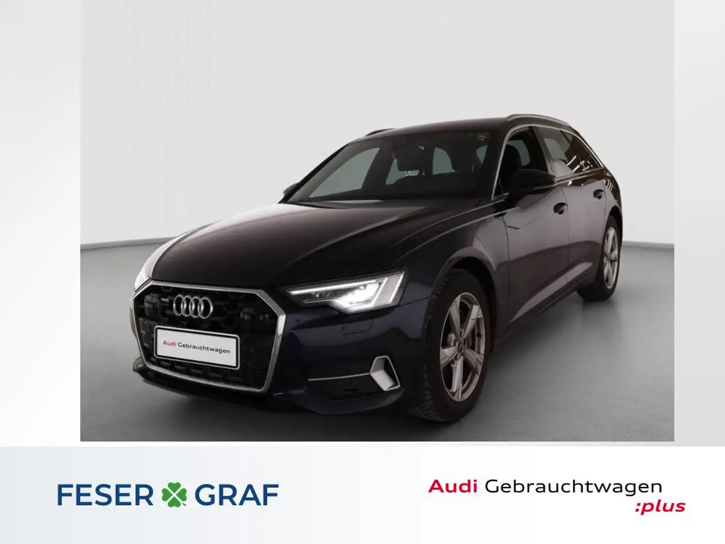 Audi A6 Avant adv TFSI quat. S tr. RFK+AHK+MATRIX+ACC Blau - 1
