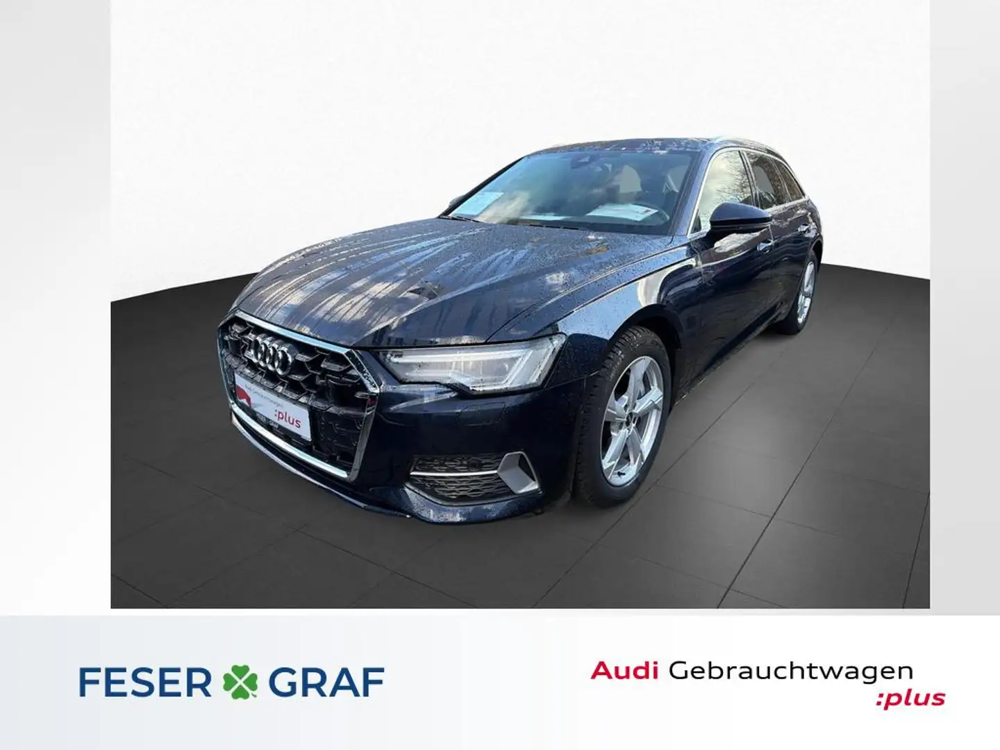 Audi A6 Avant adv TFSI quat. S tr. RFK+AHK+MATRIX+ACC Blau - 1