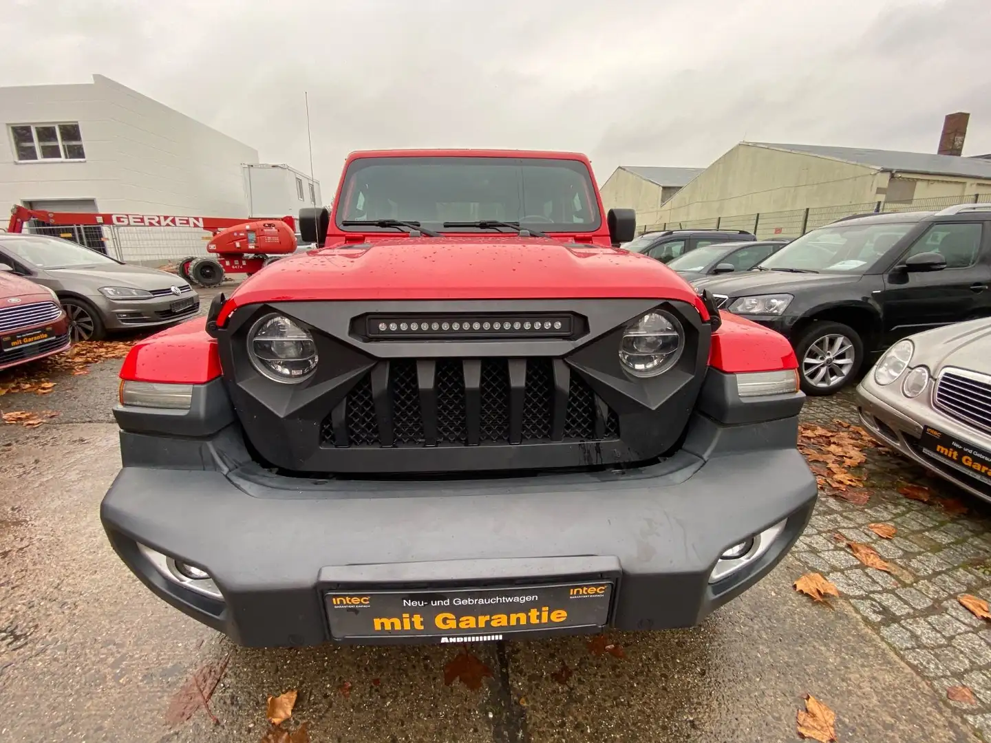 Jeep Wrangler "Sahara" Autom.+Hardtop+Navi+Cam+Leder Красный - 2