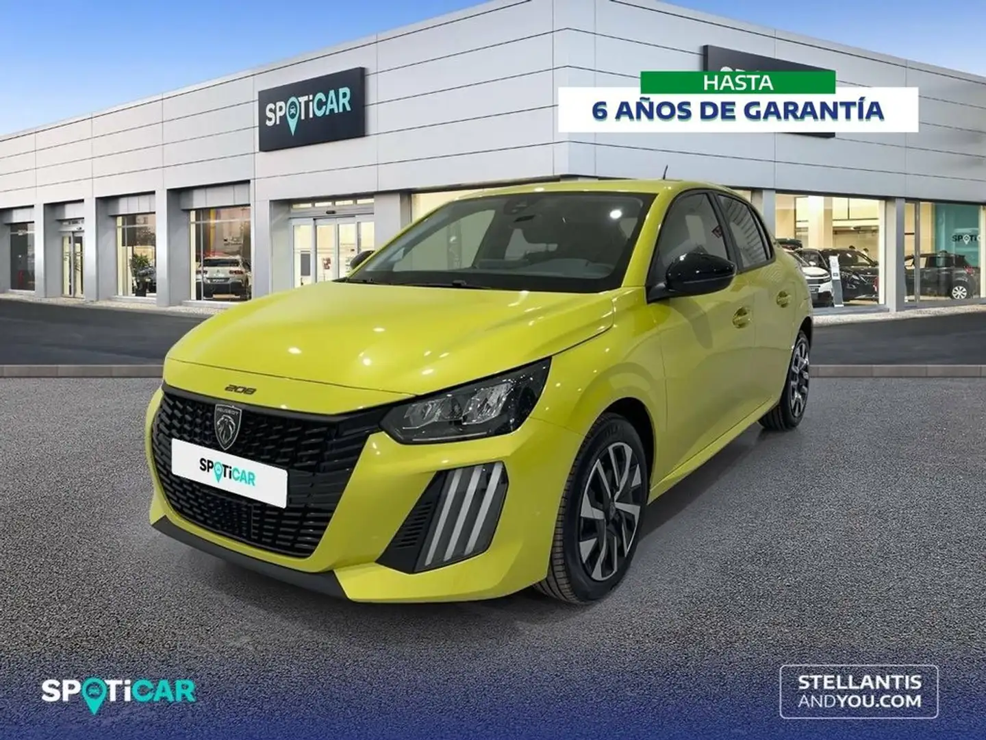 Peugeot 208 Gasolina 100 S&S 6 Vel MAN Style Gelb - 1