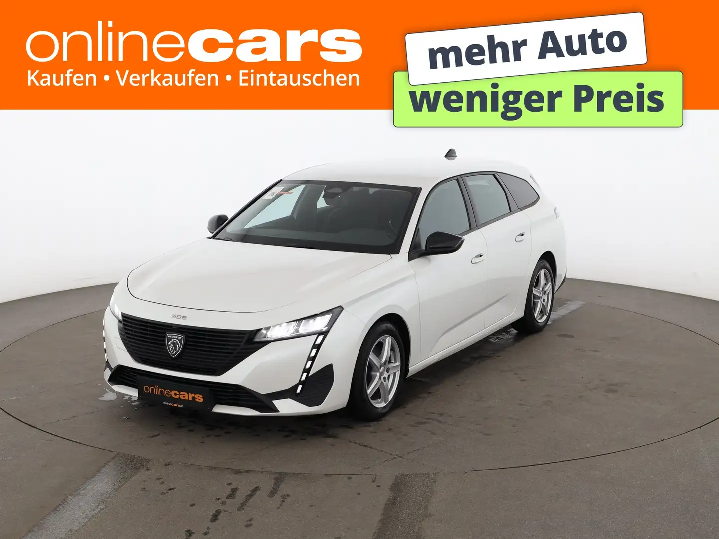 Peugeot 308 1.5 BlueHDi 130 SW Active LED NAVI SITZHZG Weiß - 1