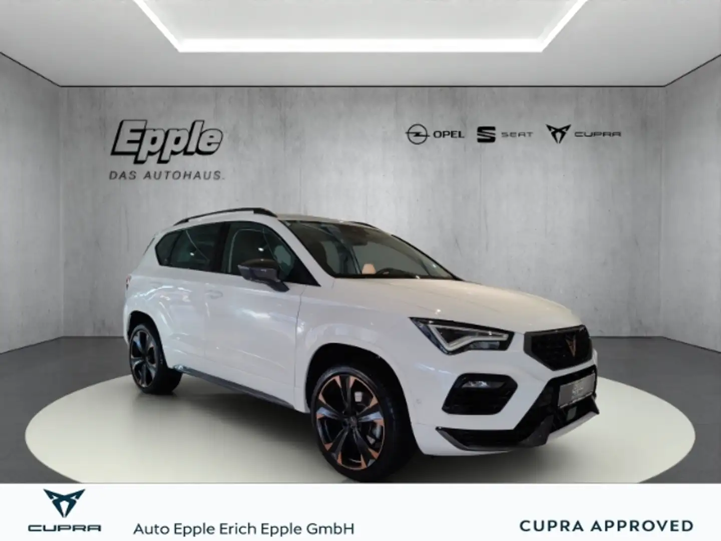 CUPRA Ateca LED Navi El. Heckklappe PDC v+h Kamera klimaaut Weiß - 1