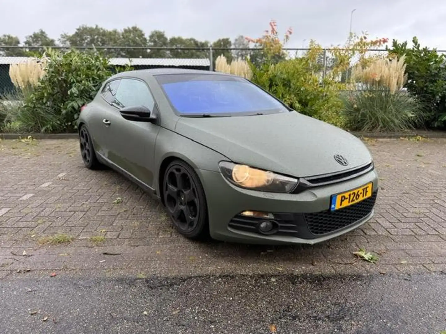 Volkswagen Scirocco 1.4 TSI I airco I mat groen gewrapt I 6 versnellin Grün - 2