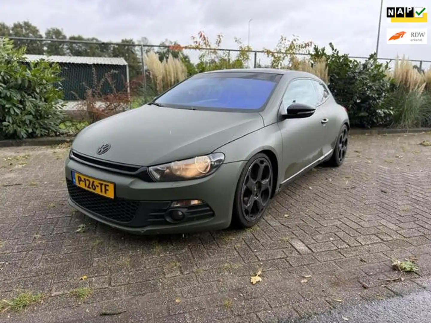 Volkswagen Scirocco 1.4 TSI I airco I mat groen gewrapt I 6 versnellin Grün - 1