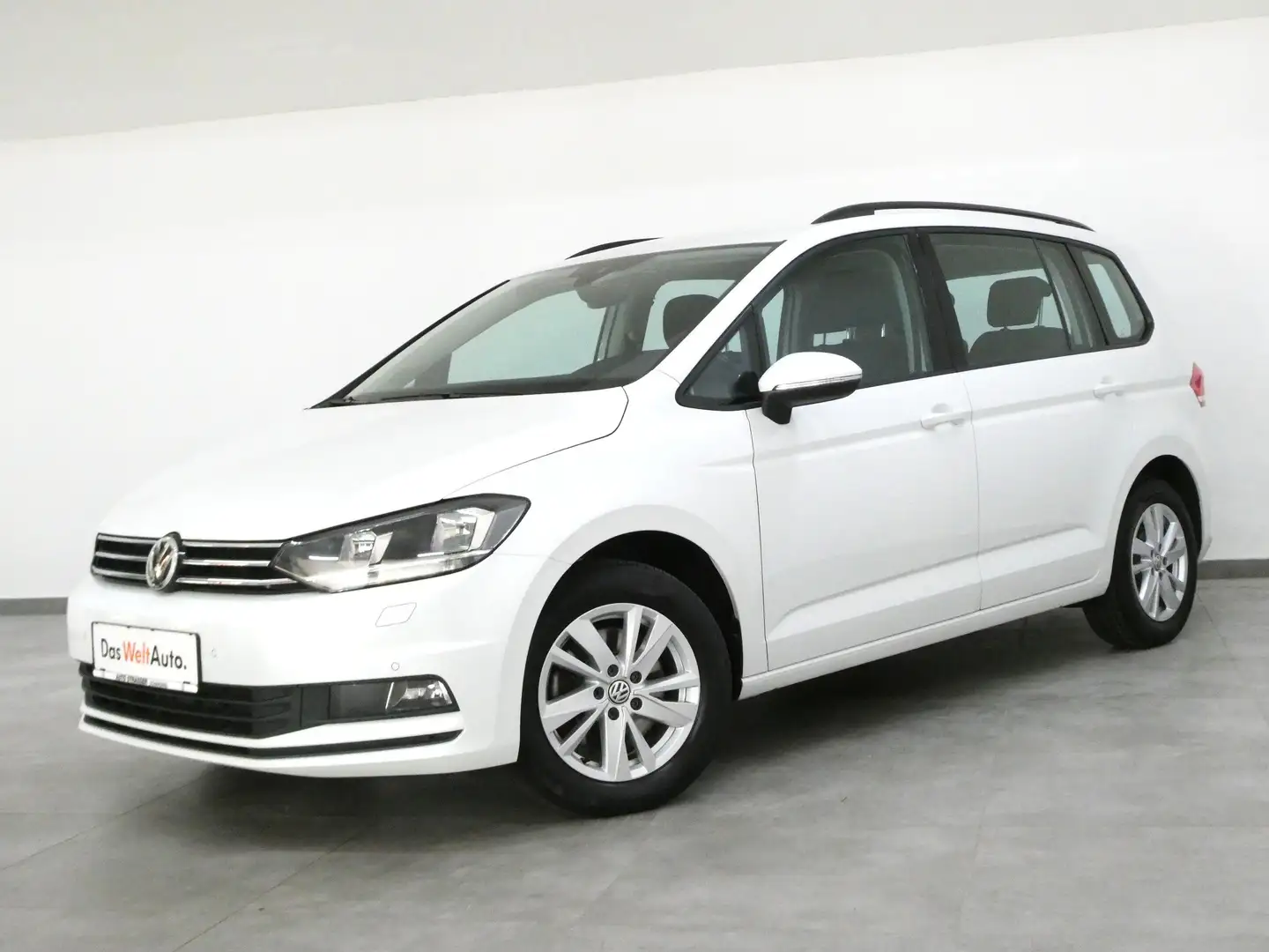 Volkswagen Touran 2,0 TDI DSG Navi ACC App DAB R-Kamera Shz Massage Blanc - 1