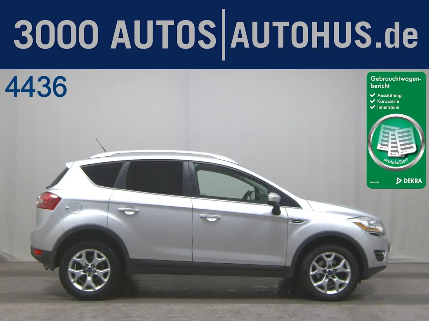 Ford Kuga 2.0 TDCi - Champions Edition AHK 4x4 Sound Silver - 1