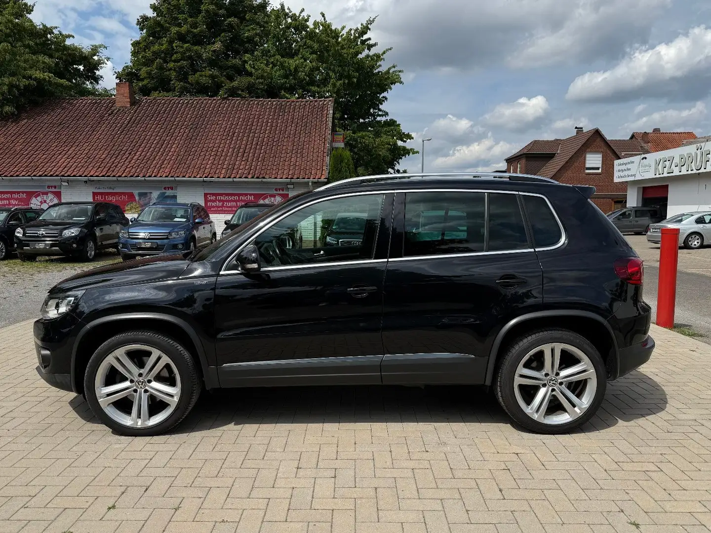 Volkswagen Tiguan 2.0 TDI | 4Motion | DSG | Xenon | 1. Hand Zwart - 2