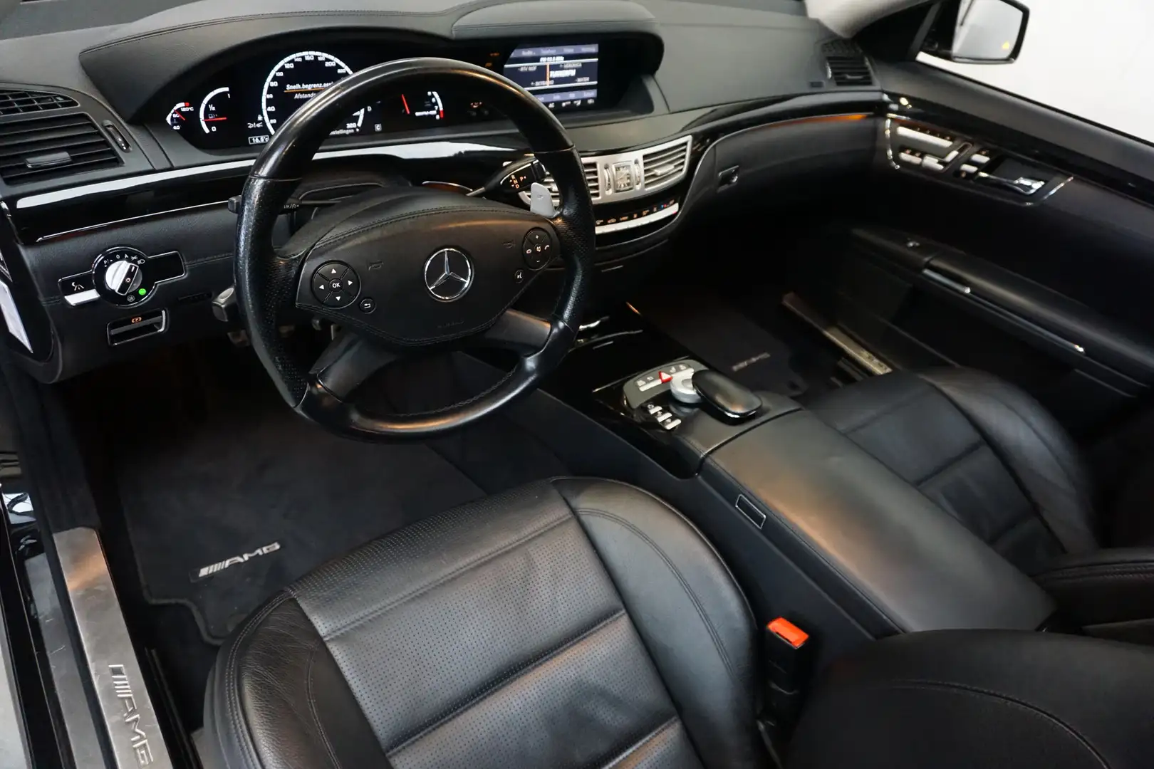 Mercedes-Benz S 63 AMG Lang NIEUWPRIJS 240.000 euro. BOM VOL!! Zwart - 2