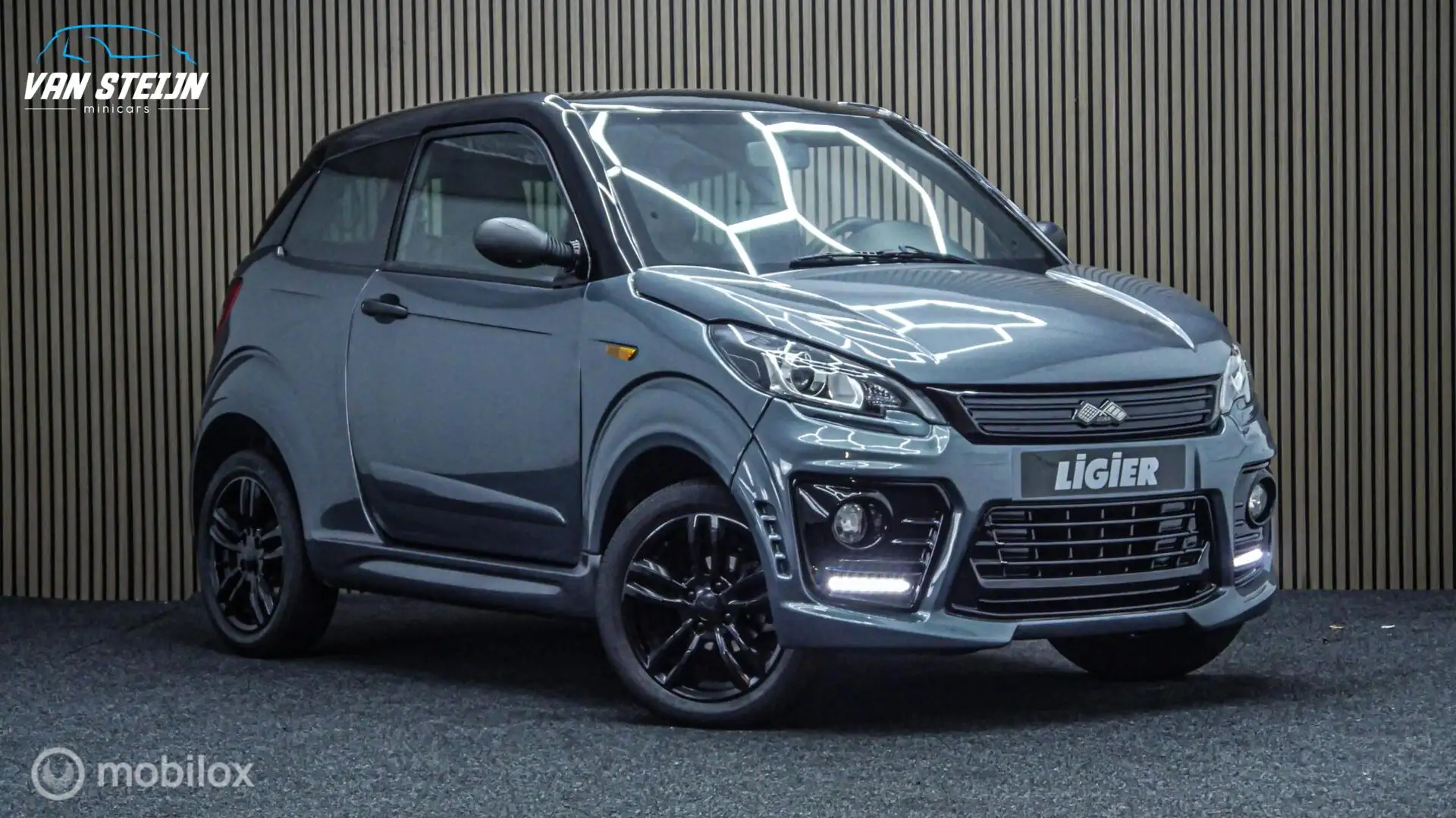 Ligier JS 50 Brommobiel DCI ultimate Sport | Airco | camera Gris - 1