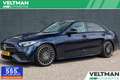 Mercedes-Benz C 200 AMG Line PANORAMADAK TREKHAAK LEDER CARPLAY Blauw - thumbnail 1