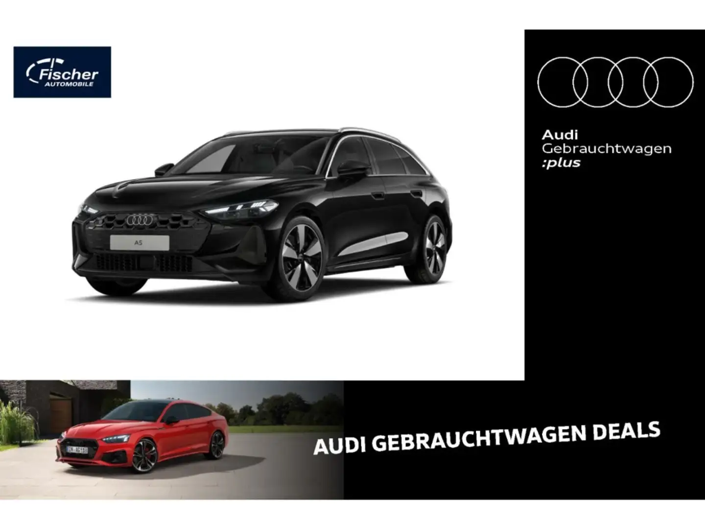 Audi A5 Avant TDI quattro Schwarz - 1