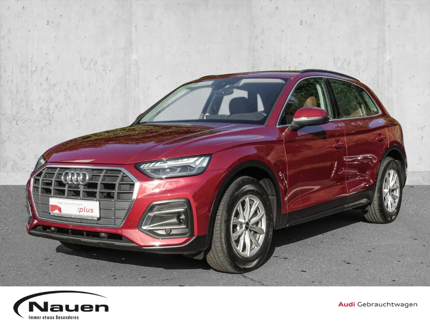 Audi Q5 40 TDI quattro *AHK*STAND.HZG.*ACC*MATRIX* Rood - 1
