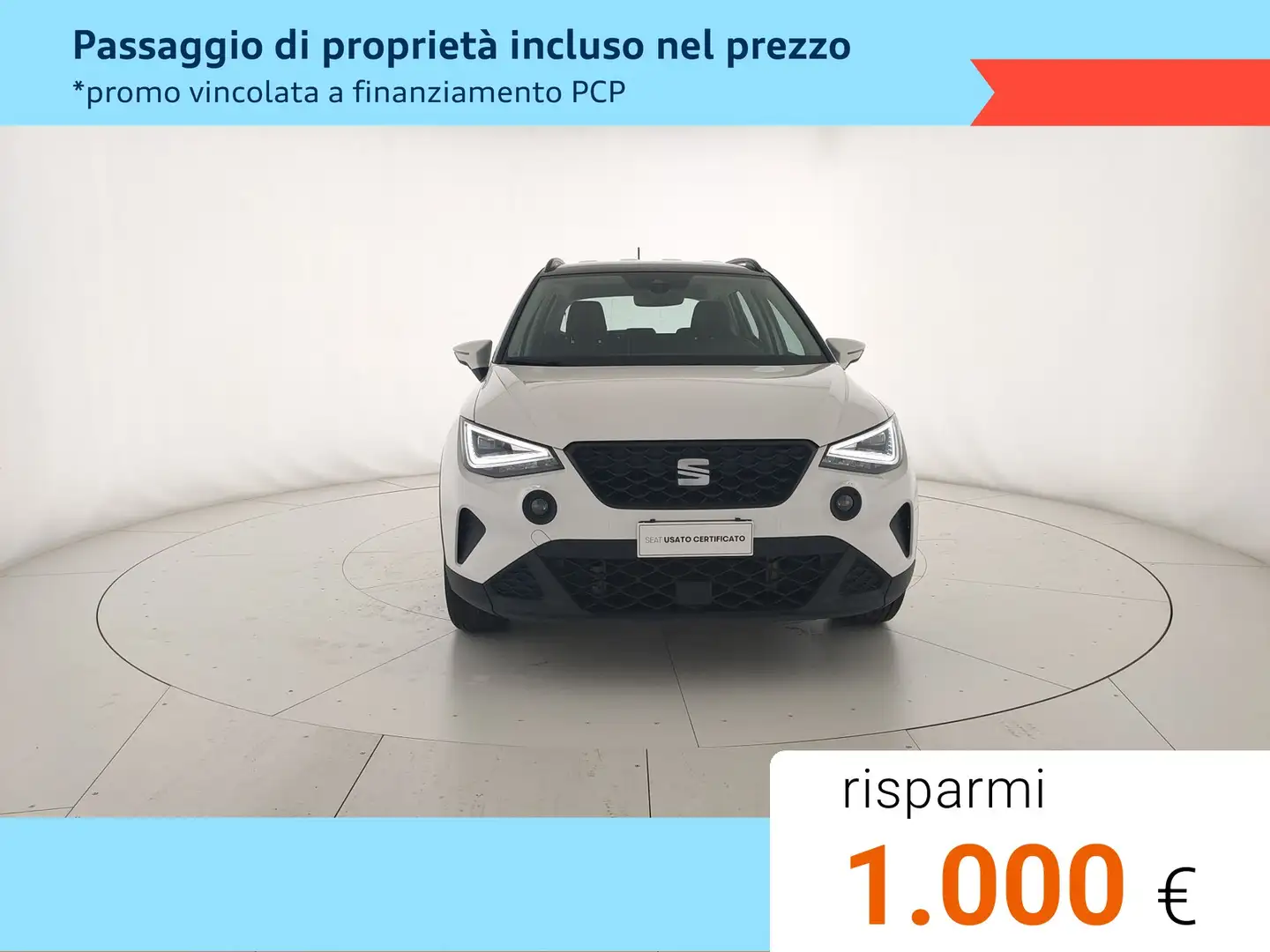 SEAT Arona 1.0 ecotsi Style 95 CV Bianco - 2