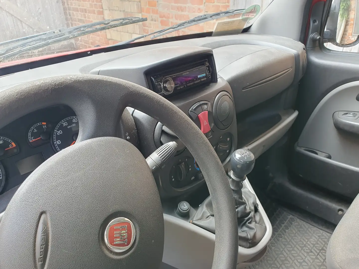 Fiat Doblo Doblo  5-Türer 1.4 8V Dynamic Красный - 2