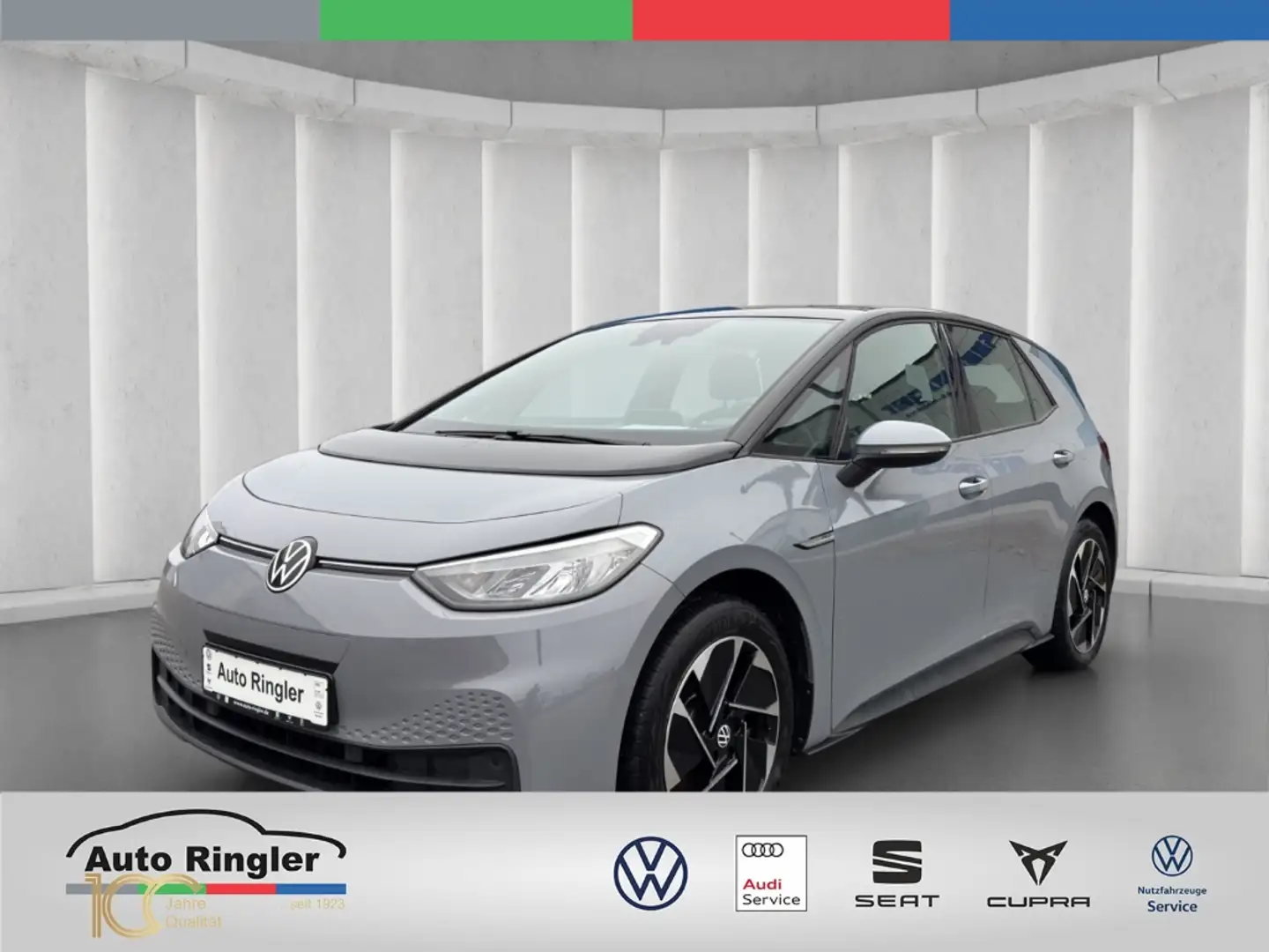 Volkswagen ID.3 Pro Performance+Wärempumpe+ACC+LED StandHZG Grau - 1