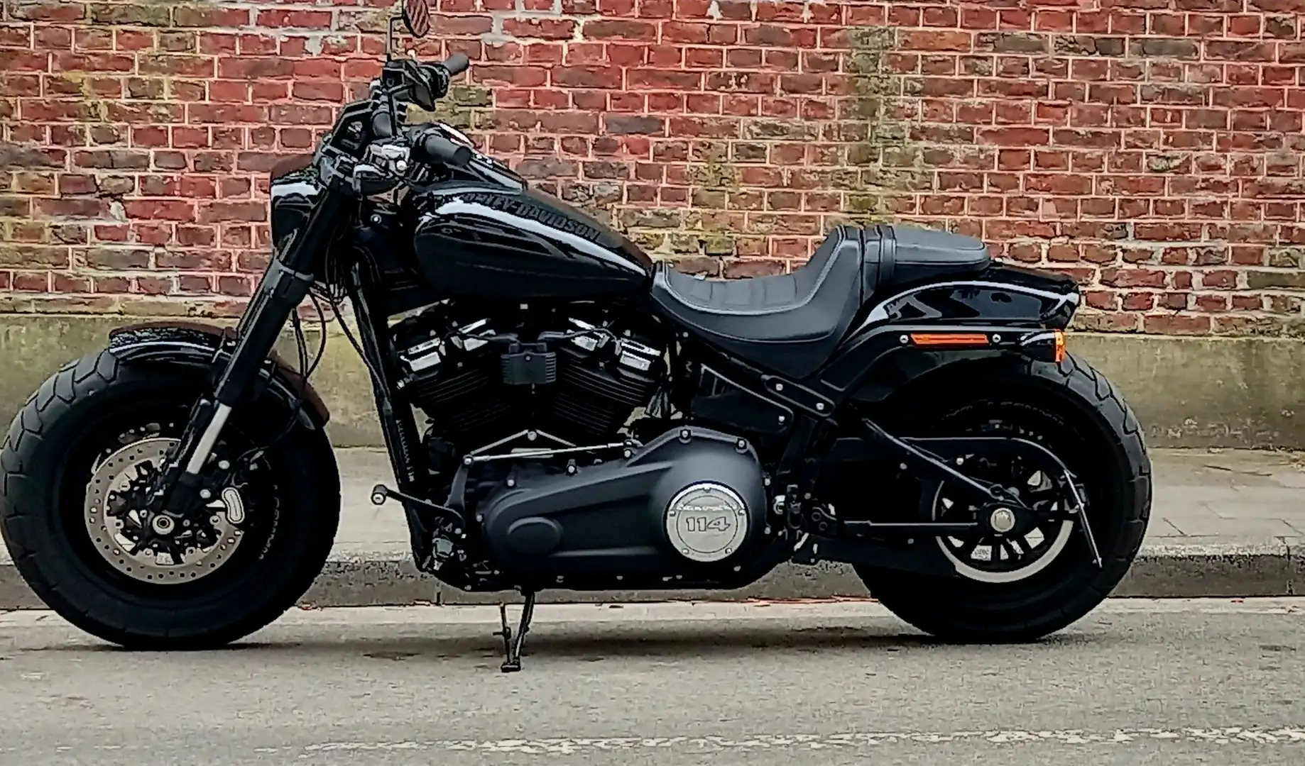 Harley-Davidson Fat Bob Fat Bob 114 Noir - 1